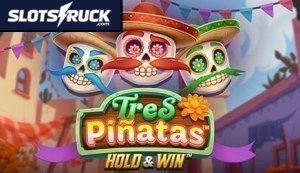Tres Pinatas Hold & Win